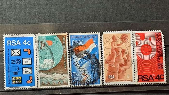 South Africa : 1959 - 1976  : Lot of 5