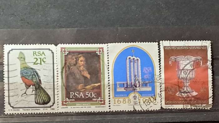South Africa : 1985 - 1990  : Lot of 4