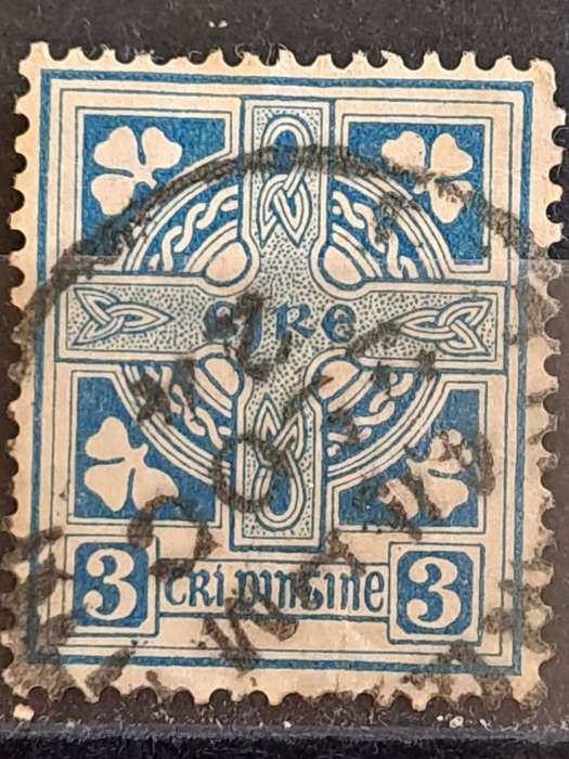 1922 - Eire - 3 -  WM - Daily Stamps