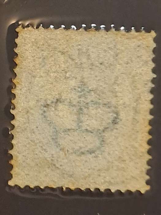 1875 - Denmark -  Postmark Grenaa - 4 - Royal Emblem