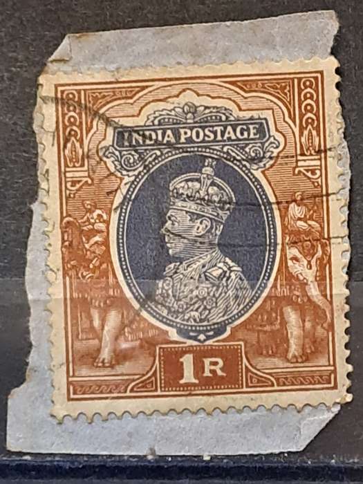 1937 - India - 1R - King George VII
