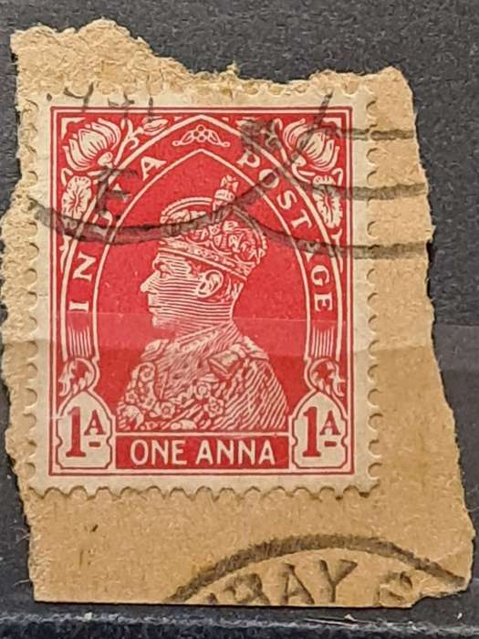 1937 - India - 1 Anna - King George VII