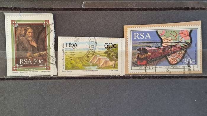 South Africa: 1987-1990: Lot of 3