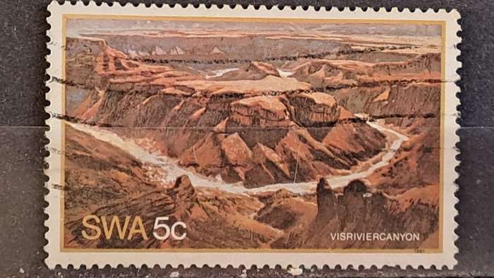 1981 - SWA  - 5c - Fish River Canyon