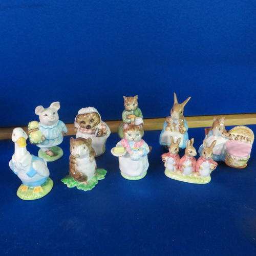 STUNNING COLLECTION OF - X9 BEATRIX POTTERS IN PERFECT CONDITION**
