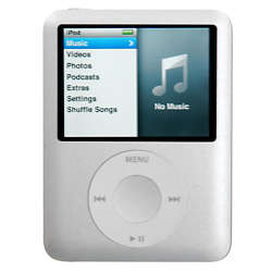 Apple 4GB 3rd Generation Silver iPod Nano