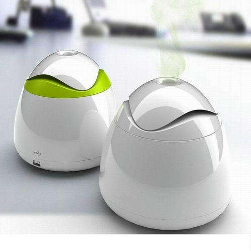 Mini Fresh Air Mist Personnal White Humidifier with USB cable