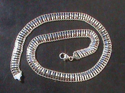 QUALITY STERLING SILVER CHAIN....45 CM LONG