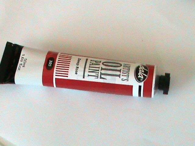 DALA ARTIST OIL PAINT.   50 ML TUBE. DEEP ROSE COLOR