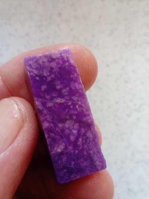 RARE SUGILTE.  ALREADY PREFORMED.  NICE BRIGHT PURPLE