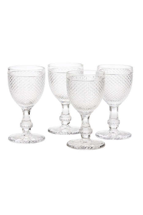 Brand New 6 Piece Crystal Red Wine Glass Set (Rendom Selection To Be Sent) - Ready To Ship Items