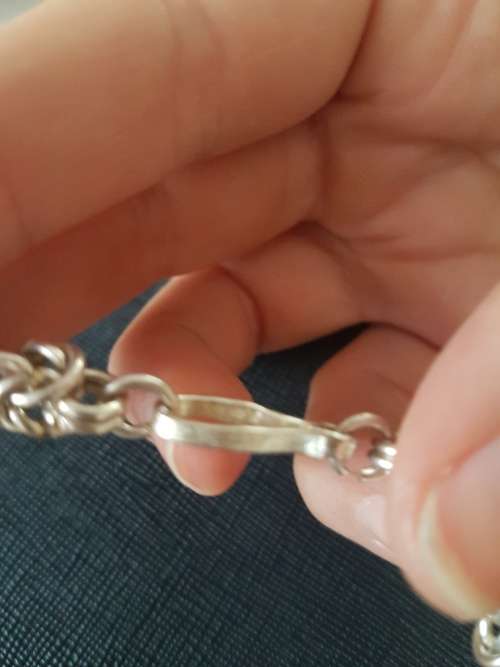 Stunning Detail and Craftmanship Byzantine Silver Plated Necklace 27cm Length