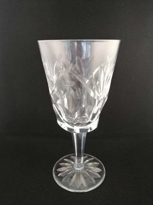 Waterford Crystal Ashling Pattern Water Goblet