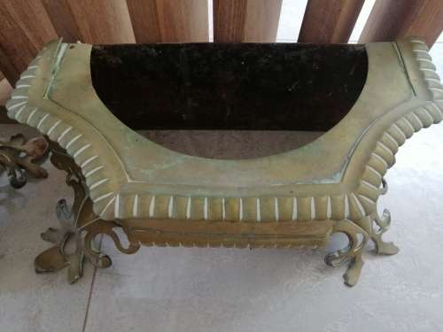 A Pair of Regency Doorstop Planters