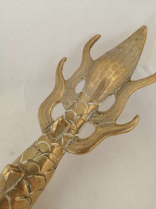 Brass Dragon with Damage