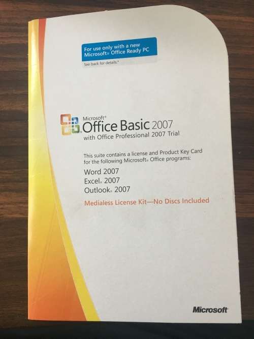 Microsoft Office Basic 2007 OEM