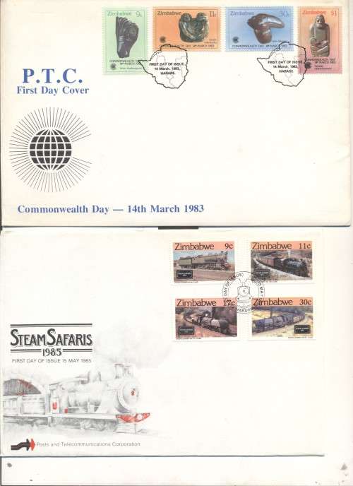ZIMBABWE FDCs x 29