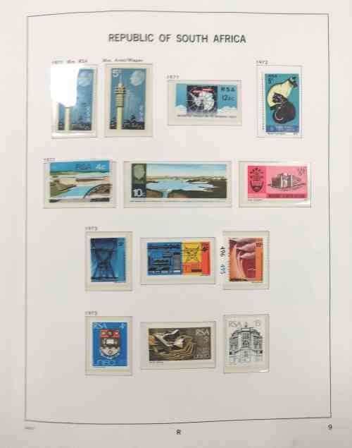 RSA DAVO album 1961 to 1984 - Partially complete and Great Condition !  41 pages in total