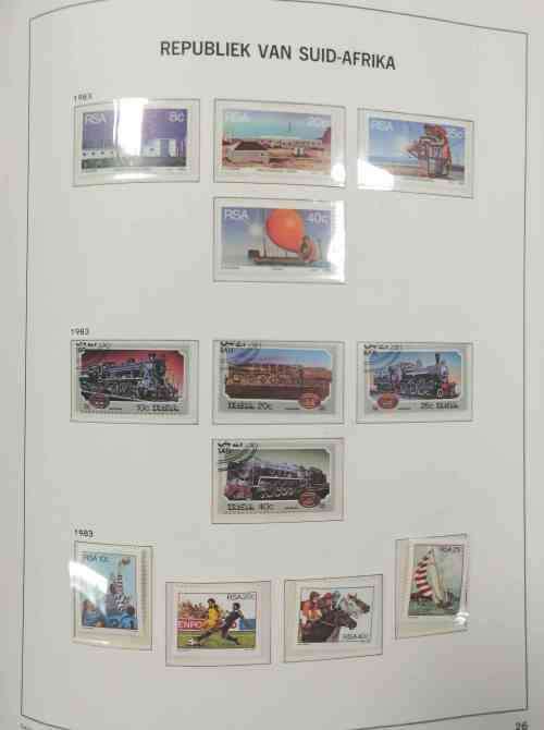 RSA DAVO album 1961 to 1984 - Partially complete and Great Condition !  41 pages in total