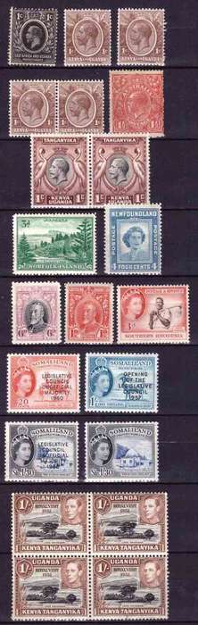 Interesting Colonies / commonwealth Mint selection