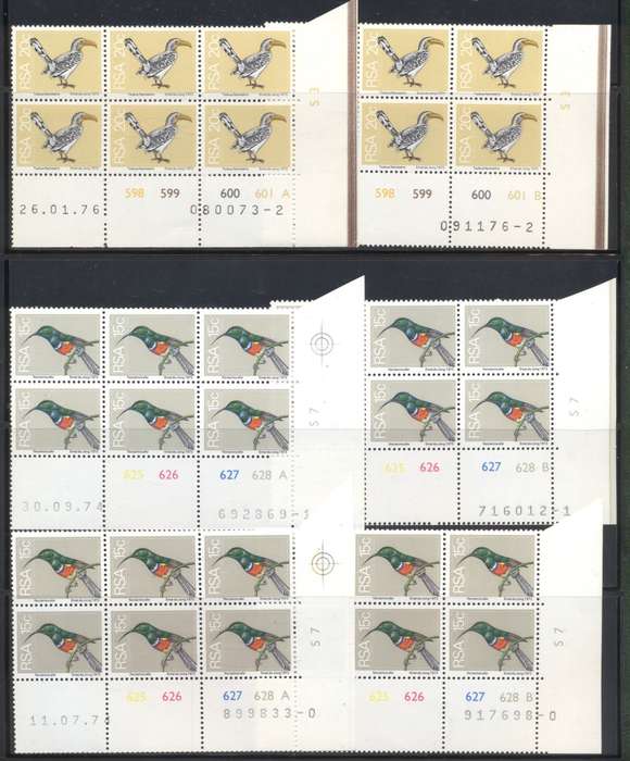 RSA 2nd Defn. Issue selection of superb controls - see 8 scans - different dates in A & B