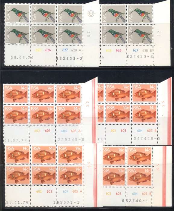 RSA 2nd Defn. Issue selection of superb controls - see 8 scans - different dates in A & B