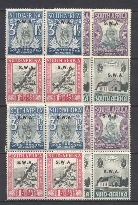S.W.A. 1935 Voortrekker Fund sets MLH x 2 - CV 760