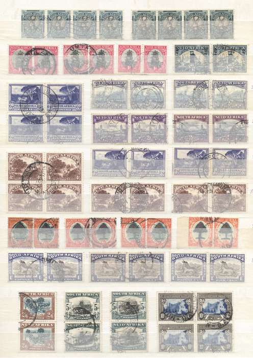 Union Hyphenated Issues Pictorals MLH & Used selection - see 2 scans