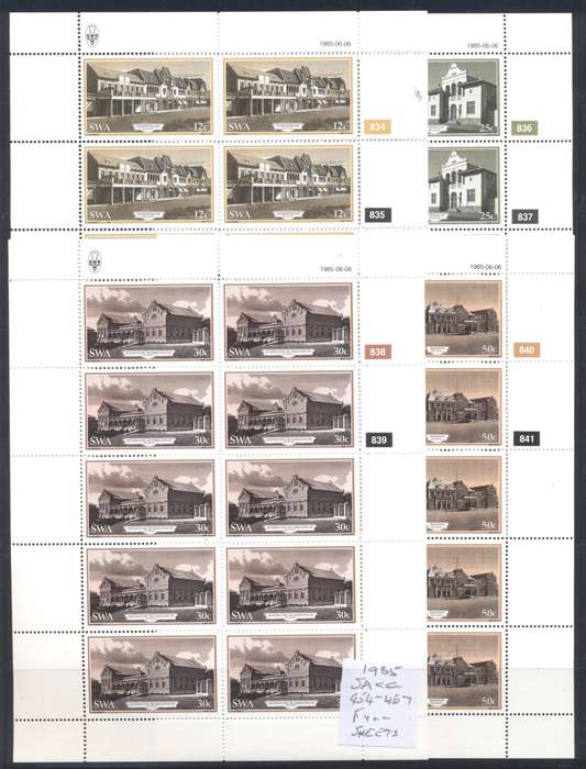 S.W.A. Architecture / Buildings 2 x full sets of full sheets