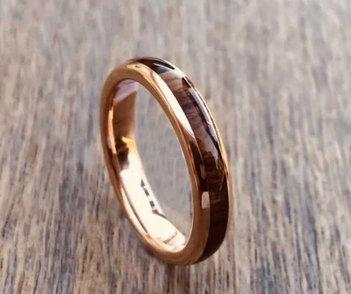 Wooden Grain Ring (Band)
