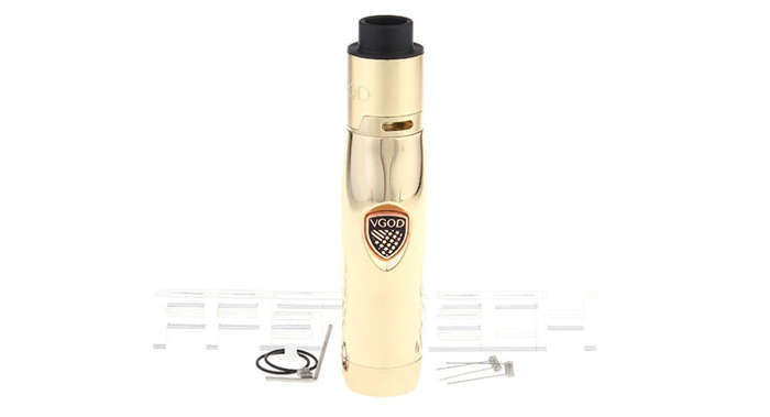 VGOD Elite Style Hybrid Mechanical Mod + VGOD Pro Drip Style RDA RBA Kit/ Vaporizer / Vape