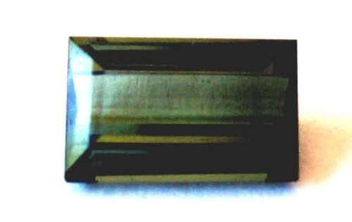 Natural 7.80 x 5.00 mm Emerald facet cut Tourmaline 1.13ct.