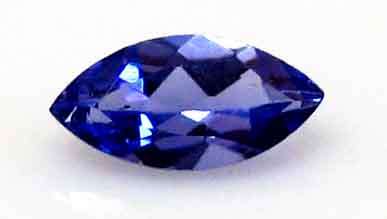 6.00 x  3.00 mm Marquise cut Tanzanite  .26 ct