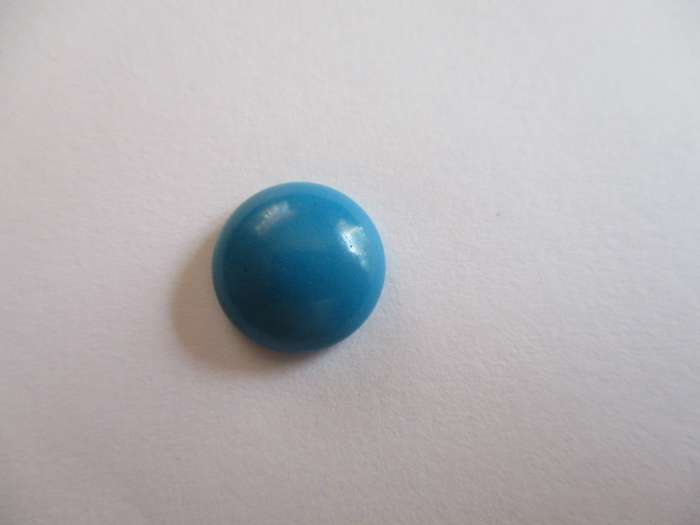 12.00mm Round cut Turquoise 3.77 ct.