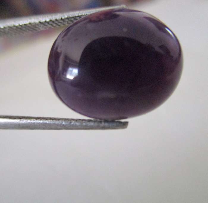 13.00 x 11.00 mmOval cabochon cut Amethyst 6.44 cts.