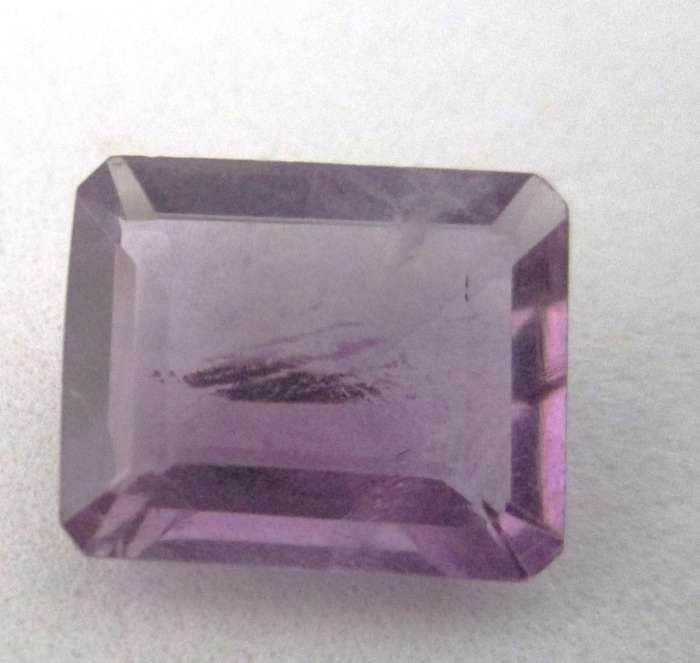 12.00 x 10.00 mm Emerald cut Amethyst 4.57 ct