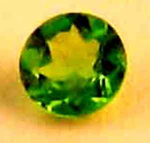 Genuine Tsavorite Garnet  0.39 ct.  , 4.50 mm Round cut ,