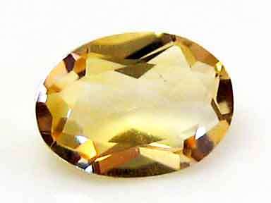 7.00 X 5.10 MM OVAL CUT CITRINE 0.65 CT.