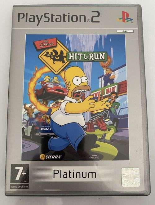the simpsons hit and run ps2