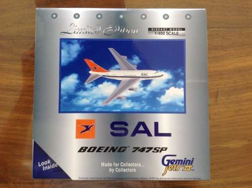 1/400 Gemini Jets South African Airways 747SP ZS-SPE