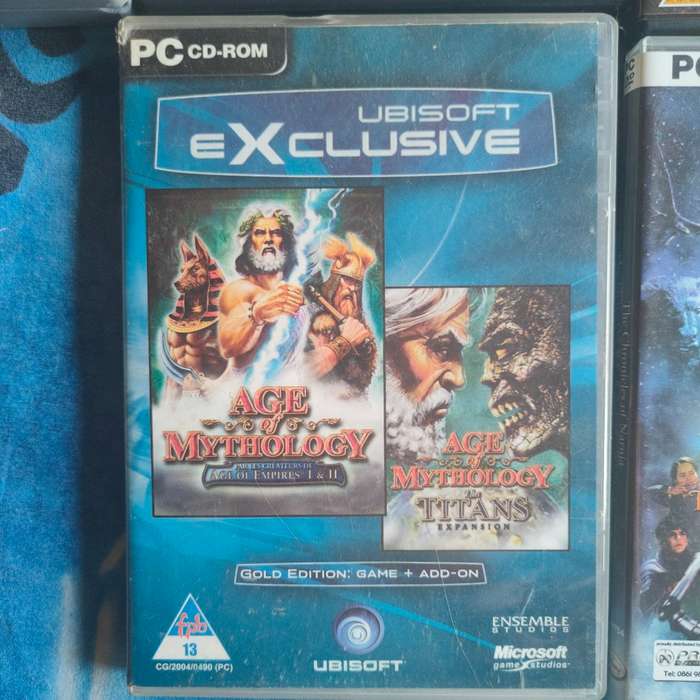 Large lot of PC games - action/adventure games - 10 games in total
