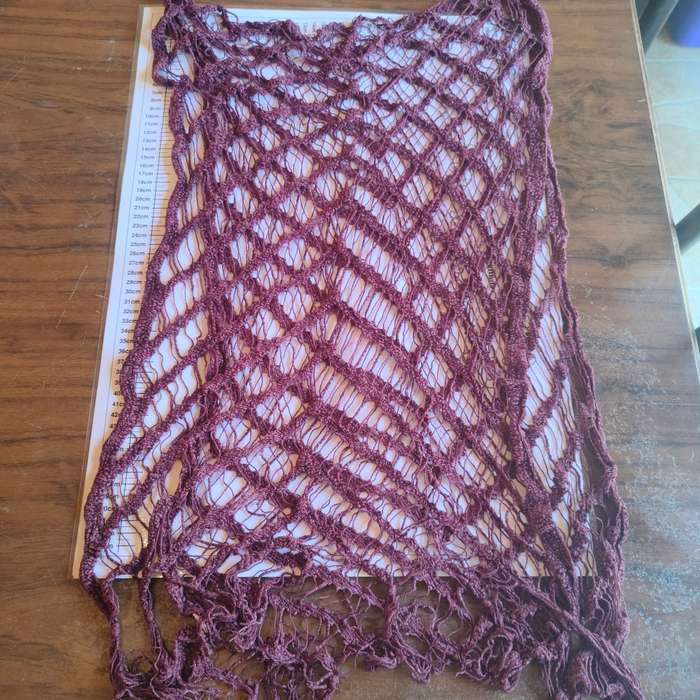 A gorgeous scarf - maroon