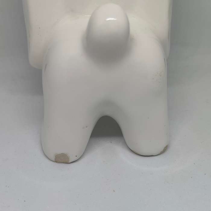Very cute vintage doggy planter