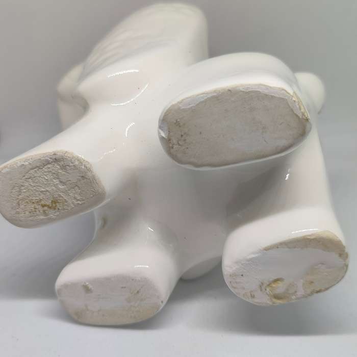 Very cute vintage doggy planter