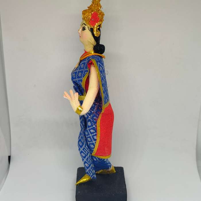 Vintage handmade Thai souvenir doll