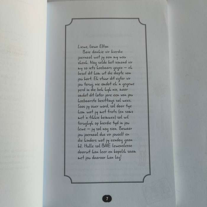 Elton die verskriklike verloor dit - jeug fiksie boek geskryf deur Carin Krahtz