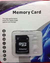 32GB MICRO SD CARD WITH ADAPTOR