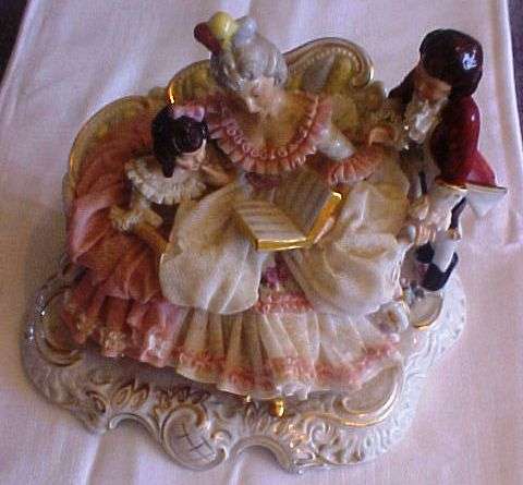 Dressden germany crinolene lace Victorian
