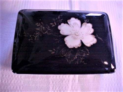 ALKA Bavaria Fine Cobalt - Trinket Box " Rosalind Oblong"