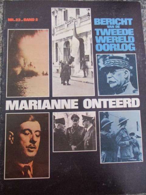 VINTAGE DUTCH MAGAZINE ON THE 2ND WORLD WAR -MARIANNE ONTEERD 1970